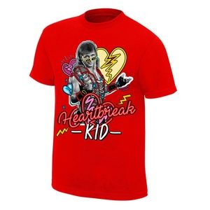 WWE x NERDS Heartbreak Kid Shawn Michaels Shirt XL